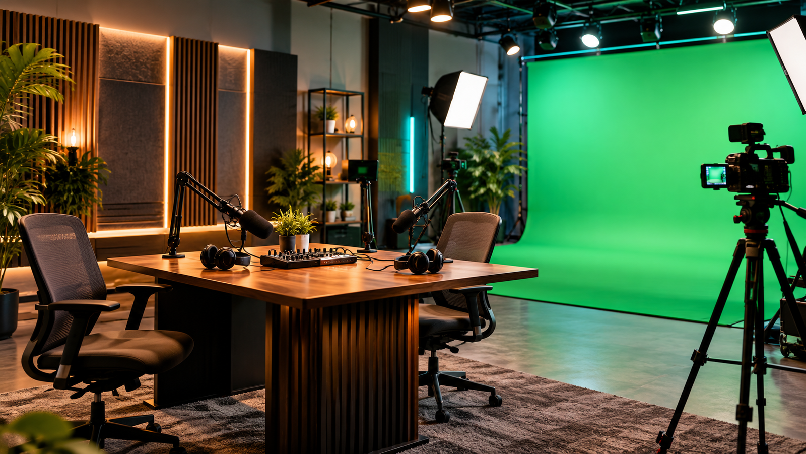 Podcast & Green Screen Studio Rental in Hyderabad: Walk In With an Idea. Walk Out With Content.