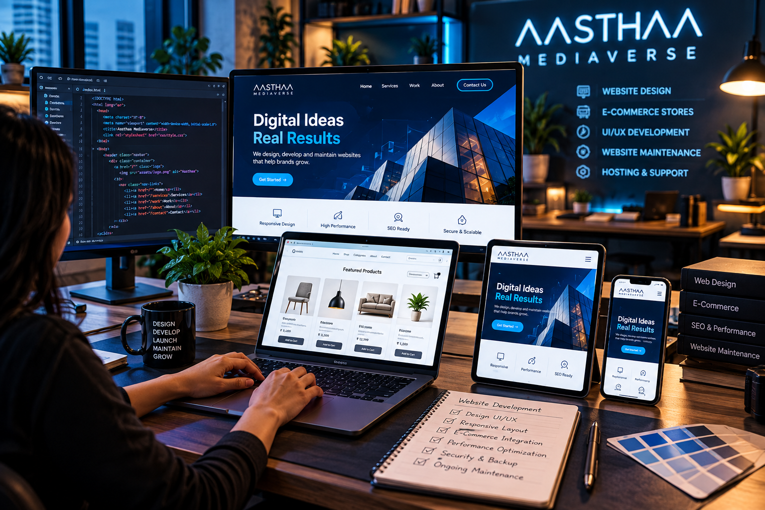 Website Design & Maintenance